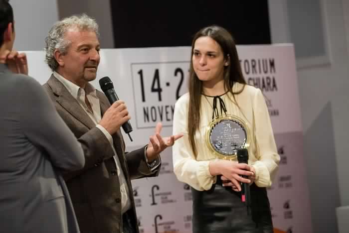 08 Sara Serraiocco Premio Miglior Attrice Foggia Film Festival 2015